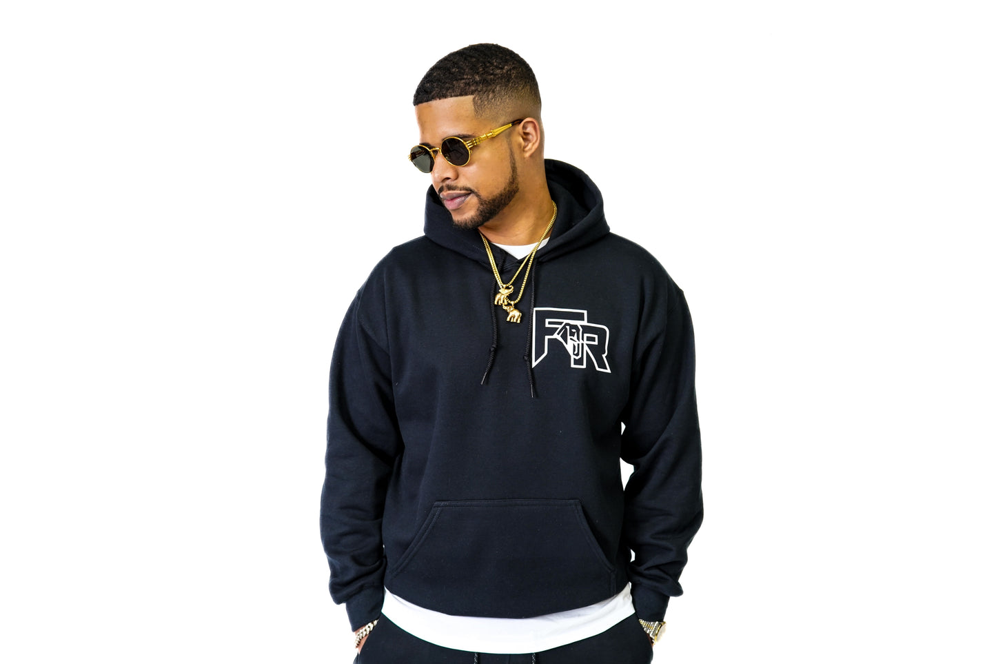 Official Frank Roth "FR" Logo Hoodie